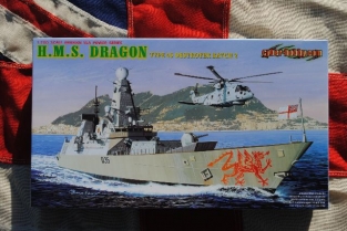 Dragon 7109  H.M.S. DRAGON TYPE 45 DESTROYER Batch 2 Royal Navy